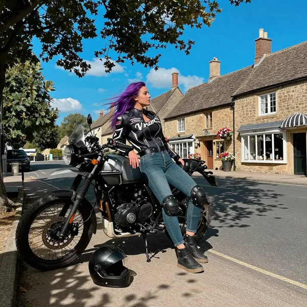 Glamour and Gears UK Girls Escape trip illustration