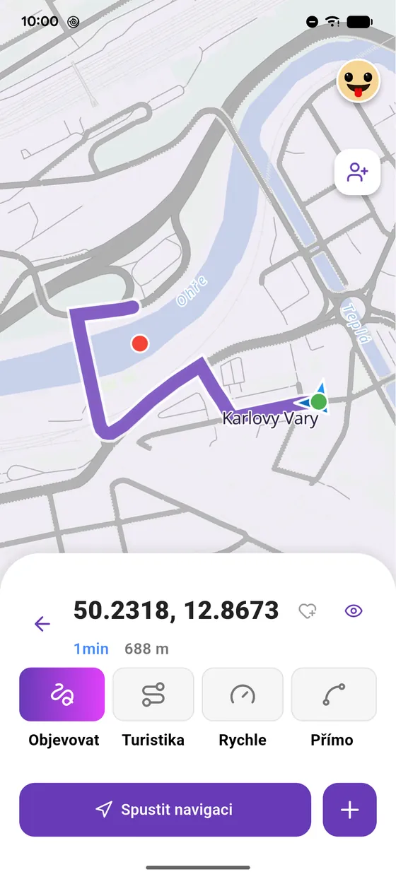 Trasa je připravená