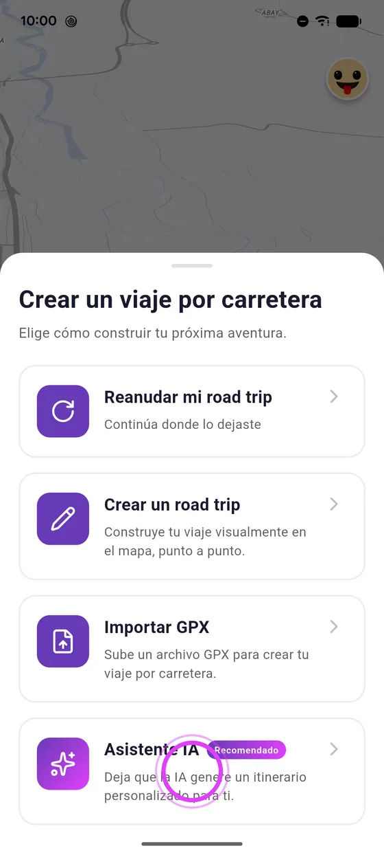 Abre el asistente IA