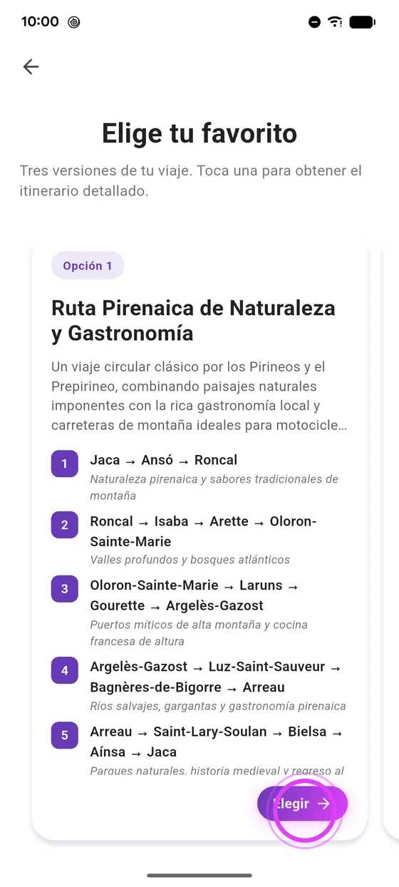 Elige tu propuesta