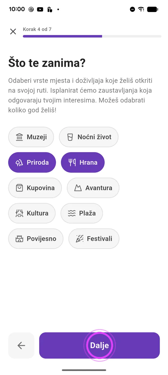 Vožnja i interesi