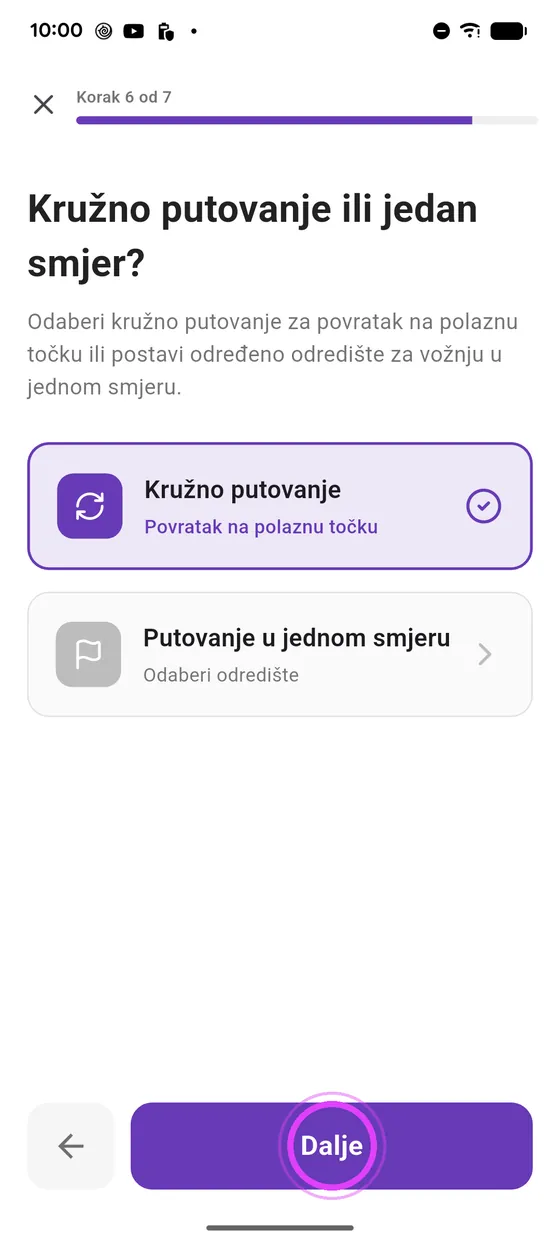 Budžet i vrsta puta