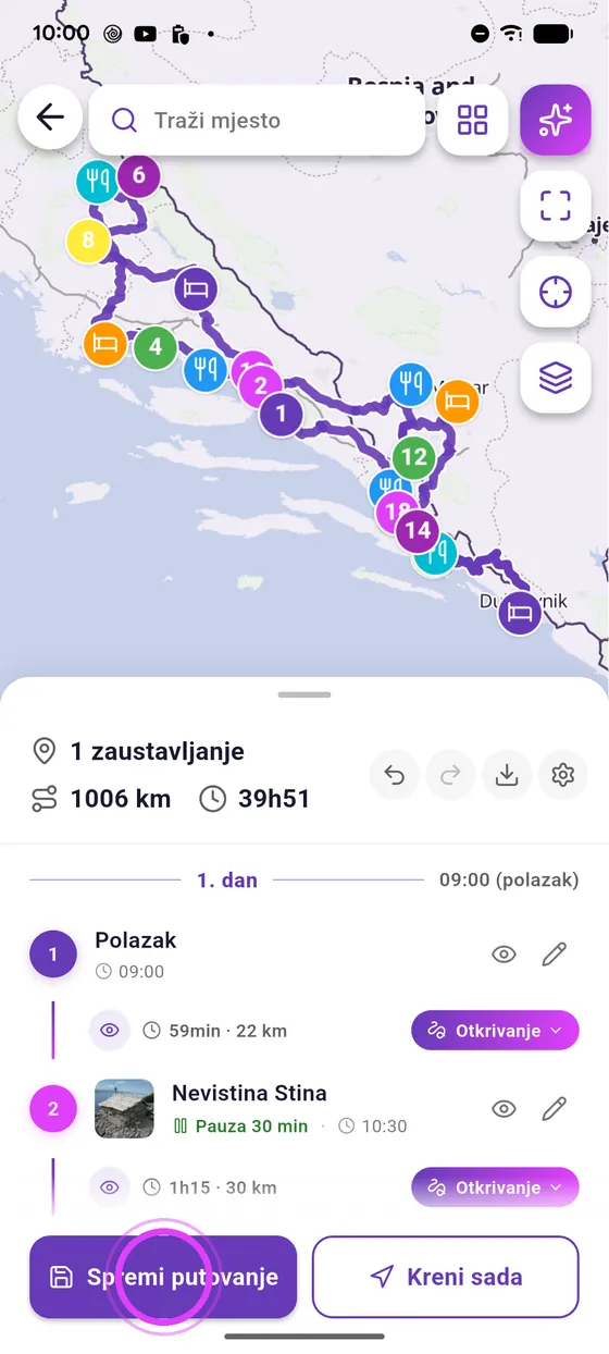 Doradi u uređivaču