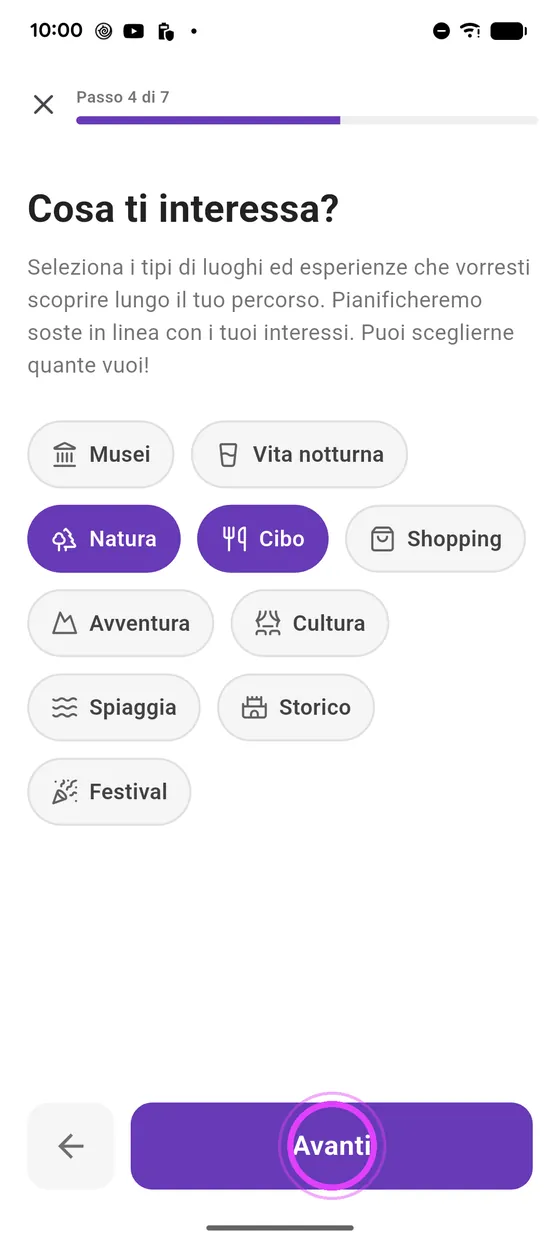 Guida e interessi
