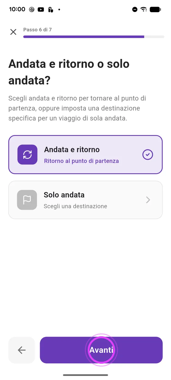 Budget e tipo di viaggio