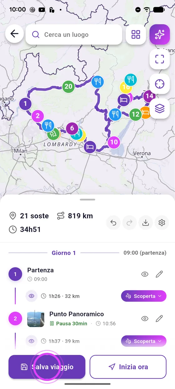 Ritocca nell'editor