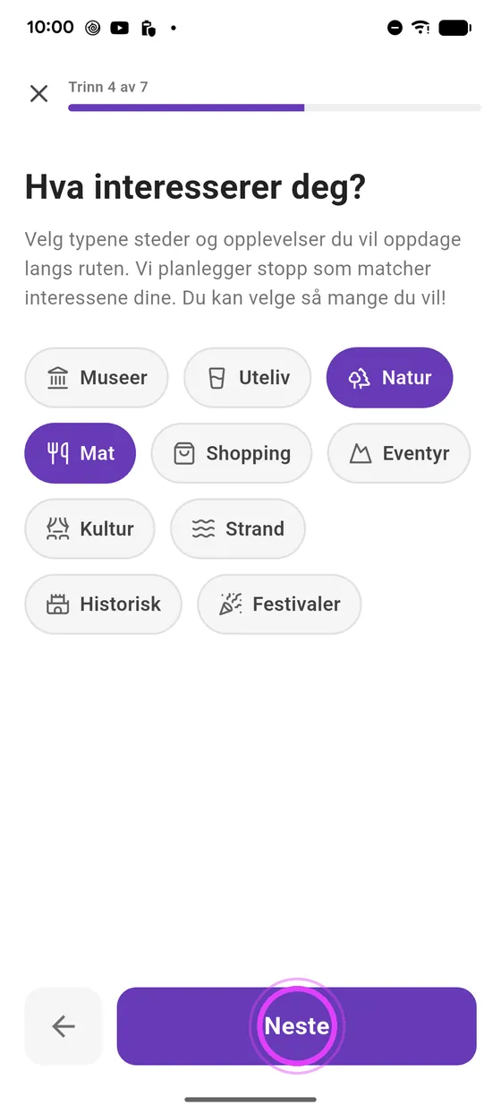 Kjøretid og interesser