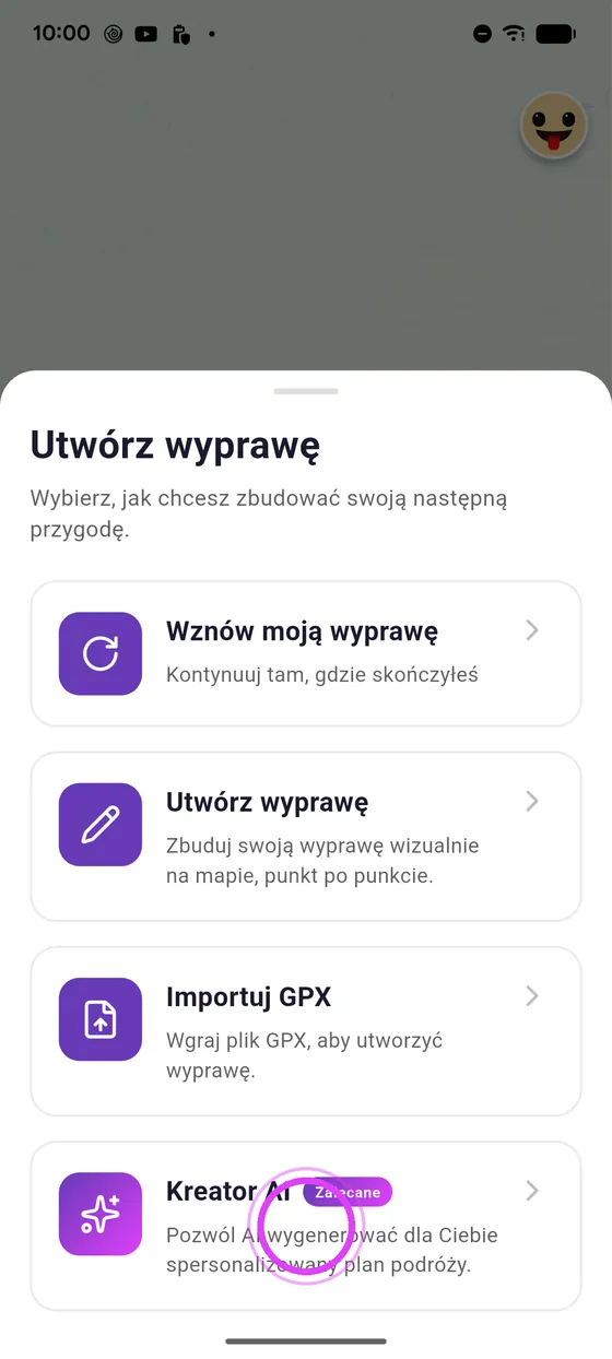 Otwórz kreator AI