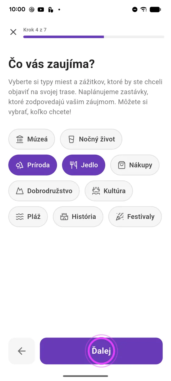 Jazda a záujmy