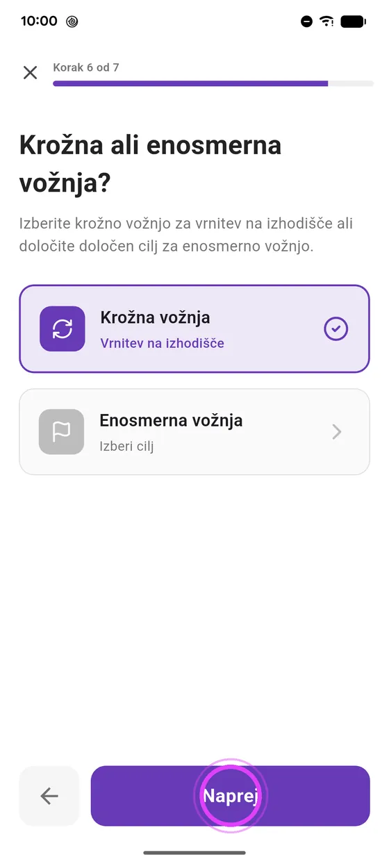 Proračun in vrsta poti