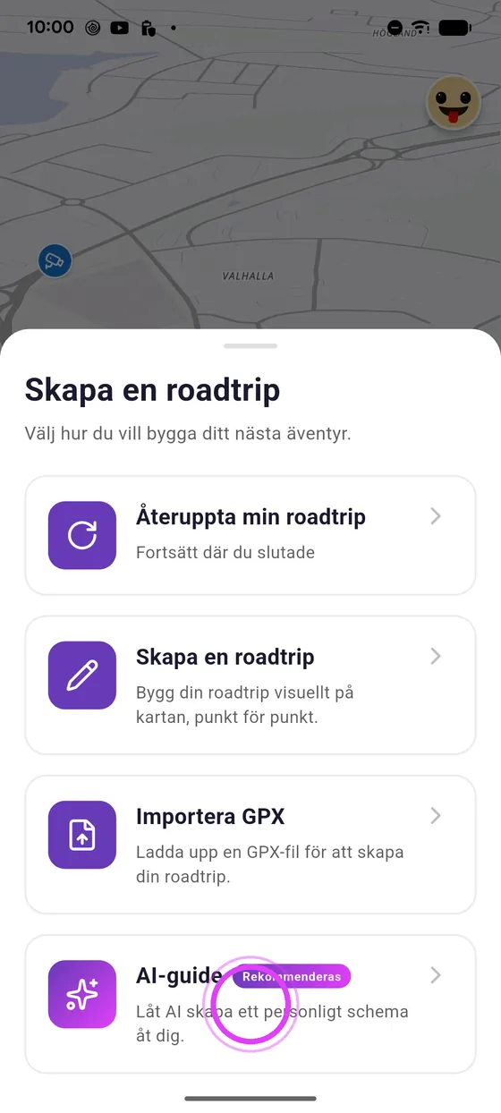 Öppna AI-guiden