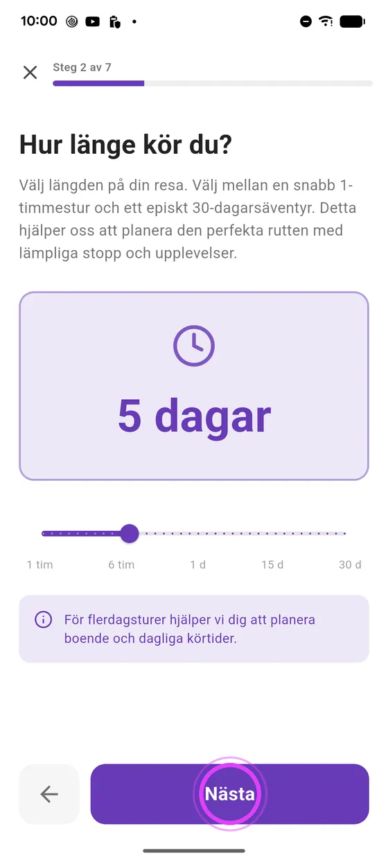 Start och längd