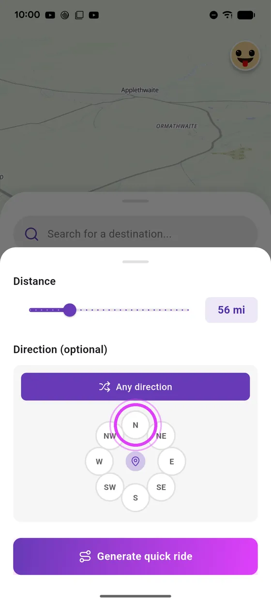 Distance and direction