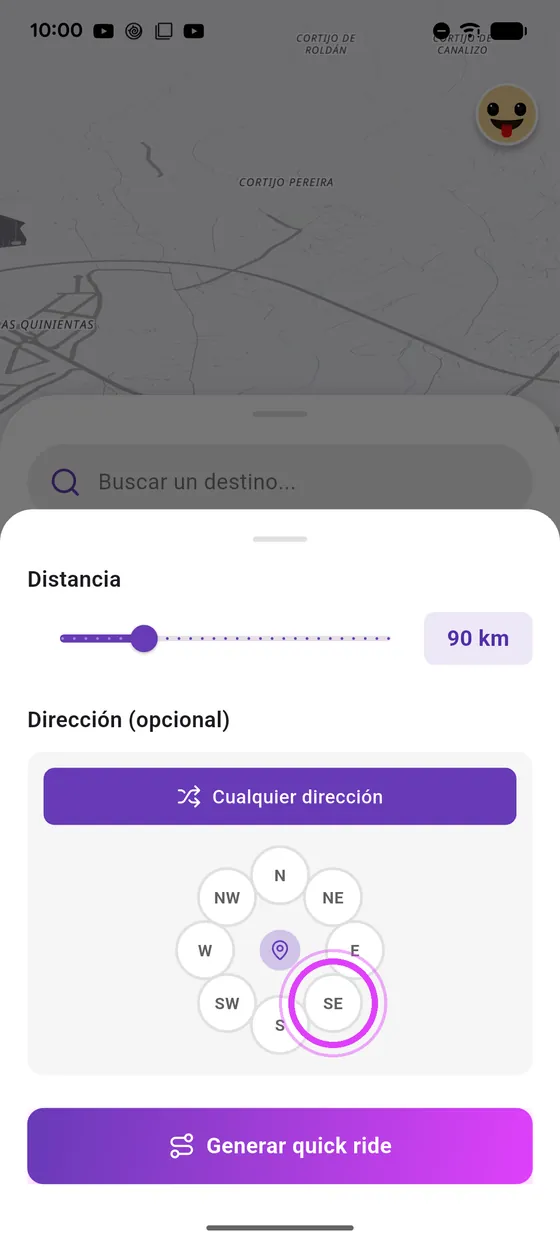 Distancia y dirección