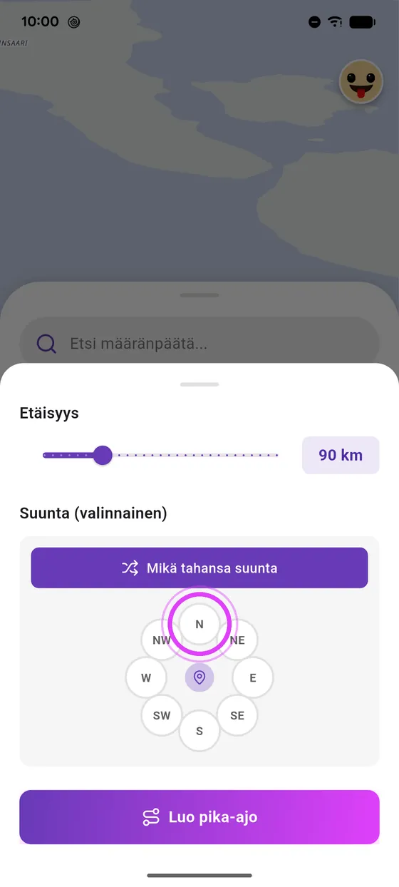 Matka ja suunta