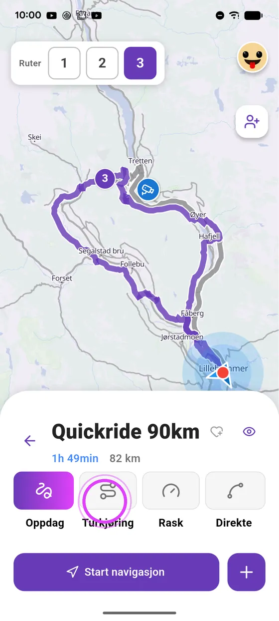 Sammenlign og velg stil