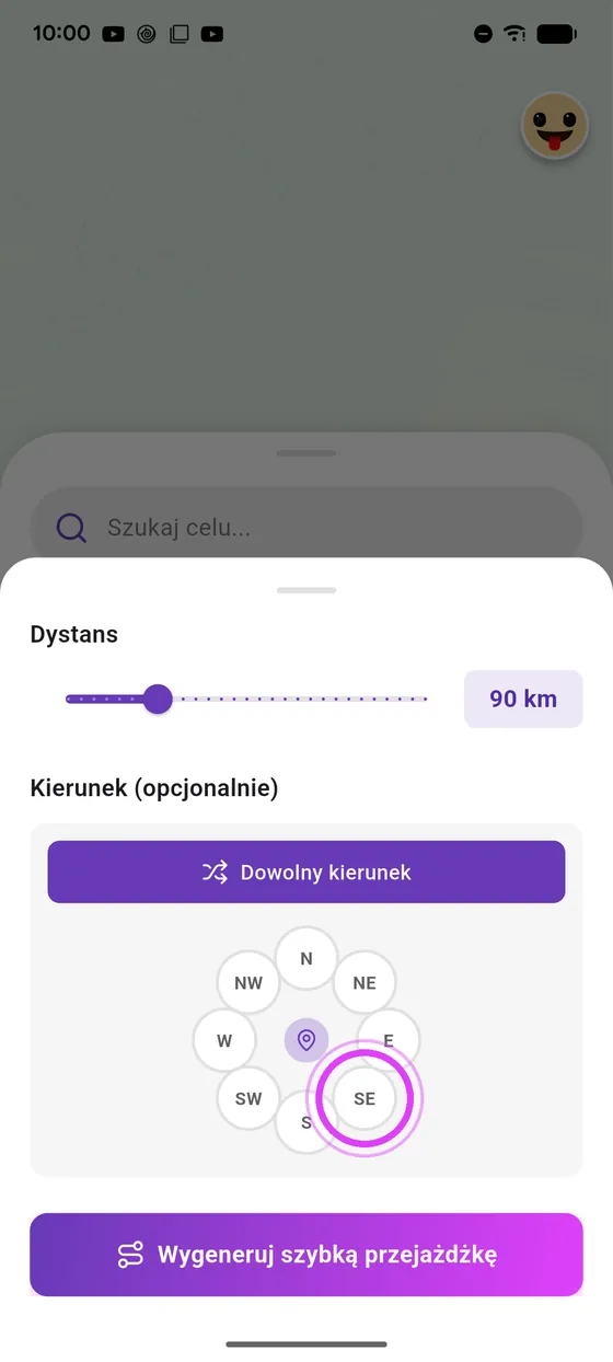 Dystans i kierunek