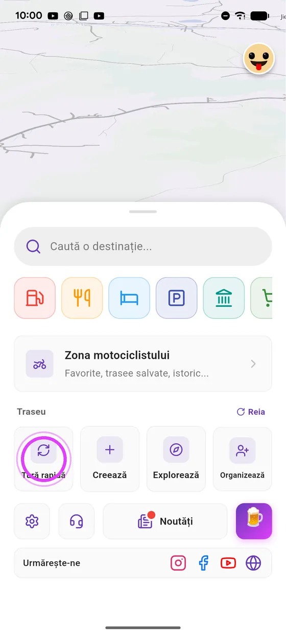 Deschide Tură rapidă