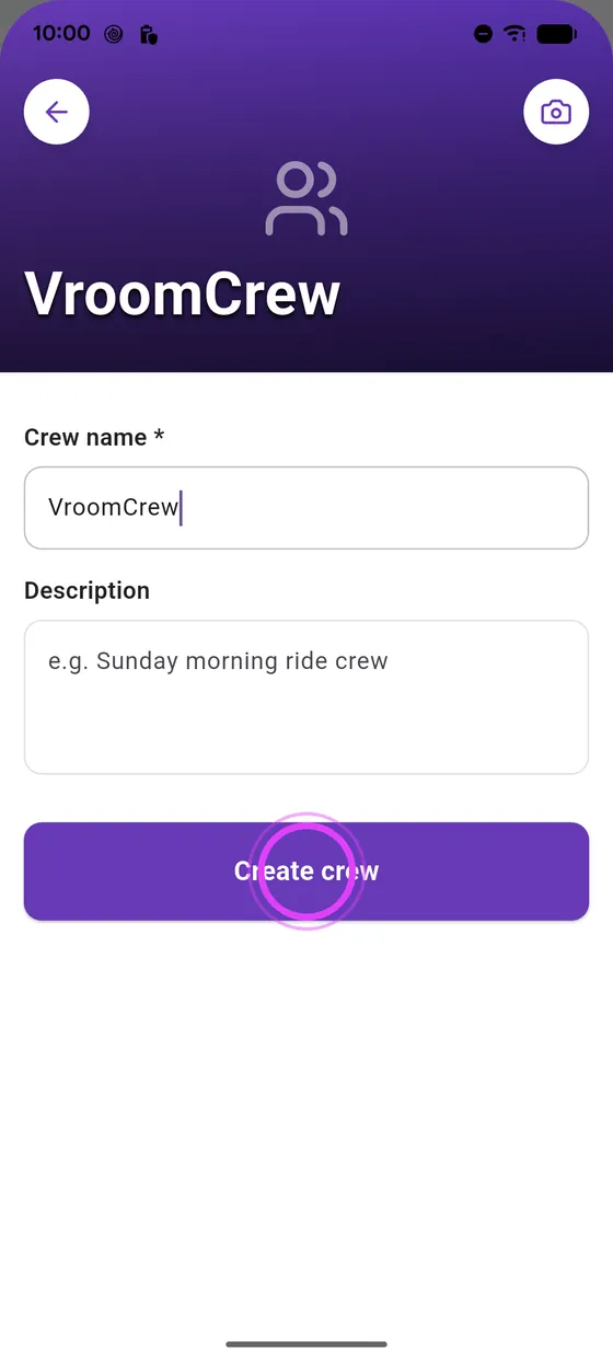 Create the crew