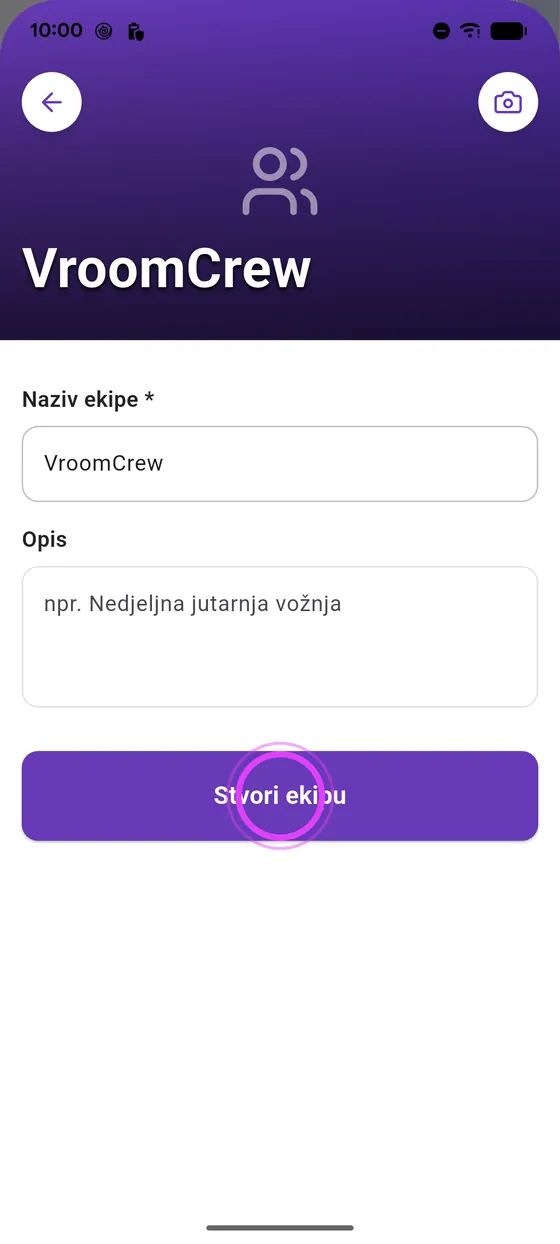 Stvori ekipu