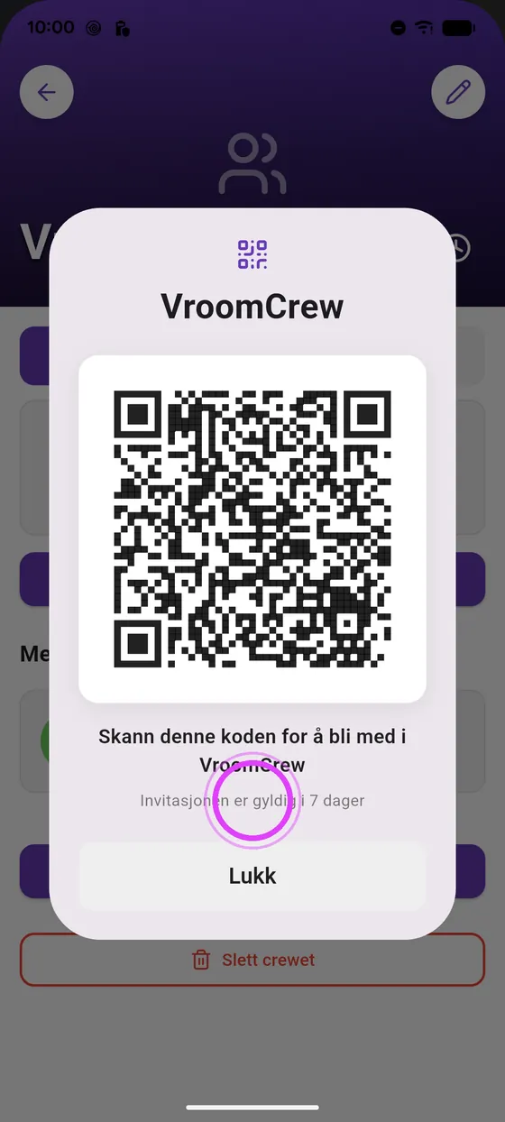Gjelder i 7 dager
