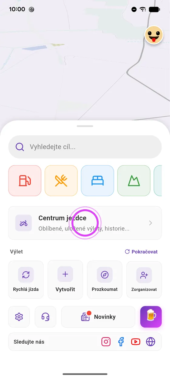 Centrum jezdce