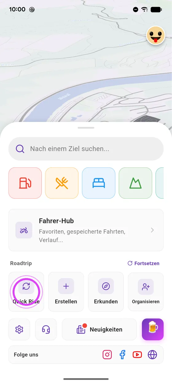 Fahren und planen
