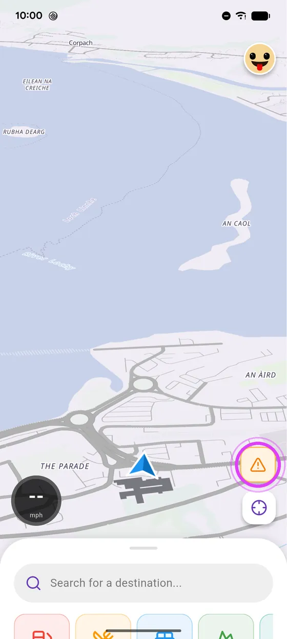 On the map