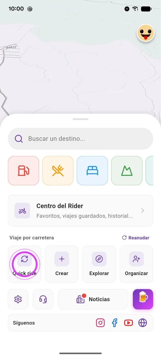 Rodar y preparar