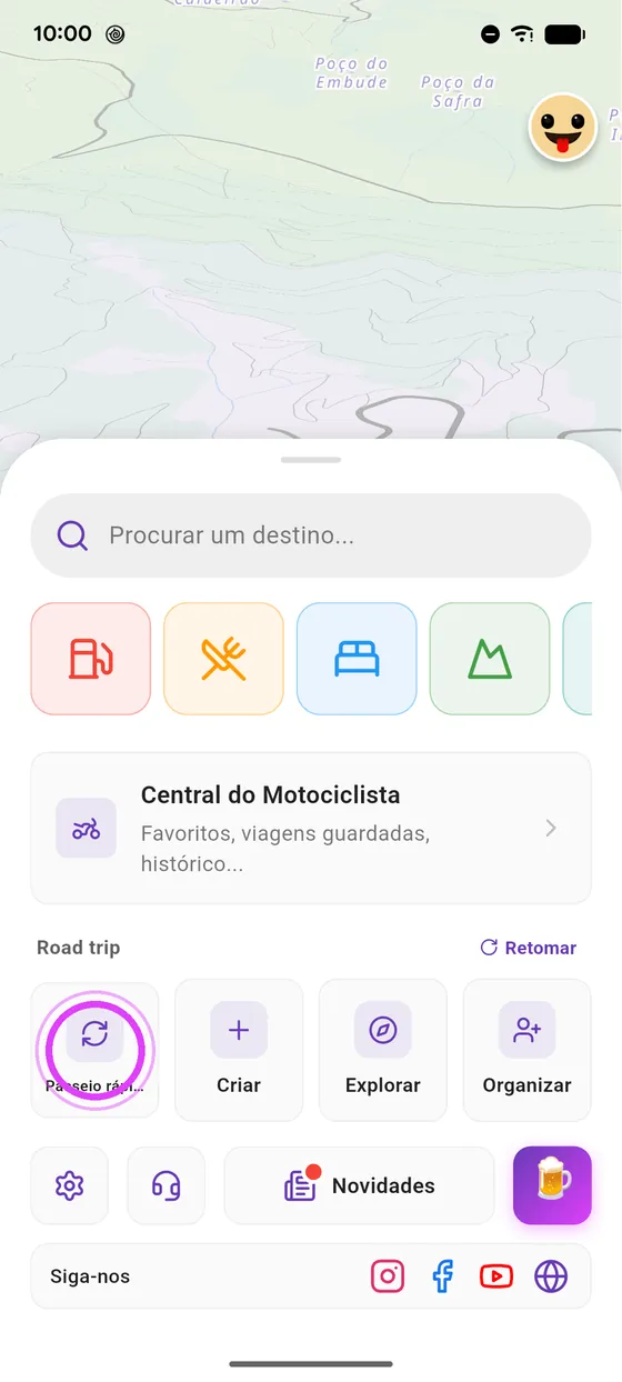 Andar e preparar