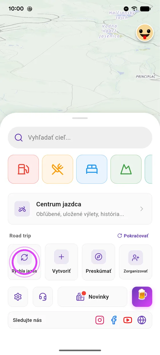 Jazdiť a plánovať