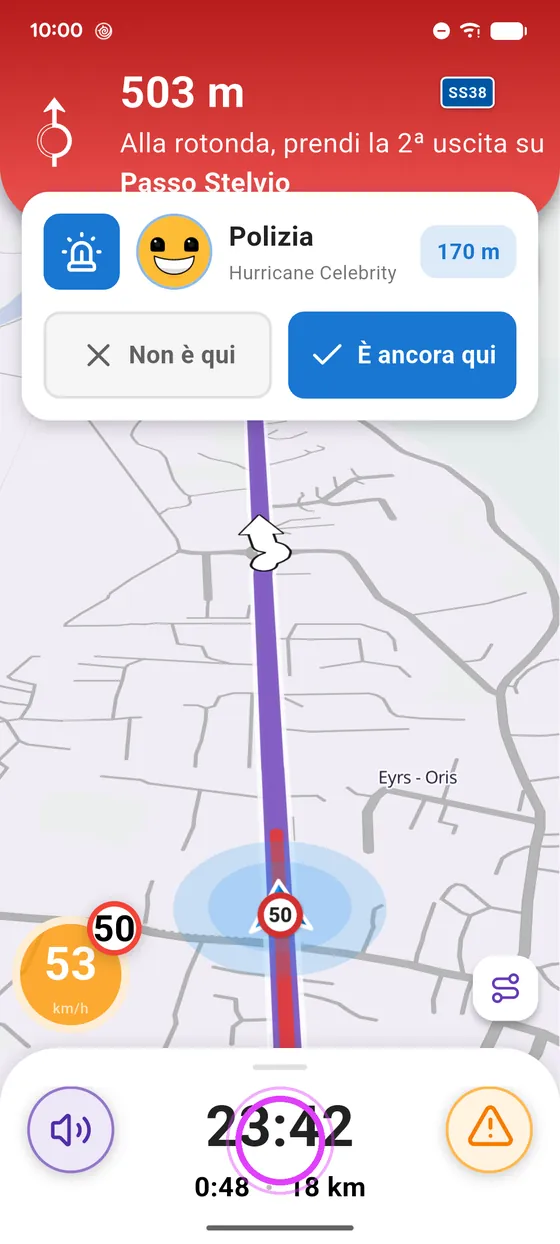 L'arrivo