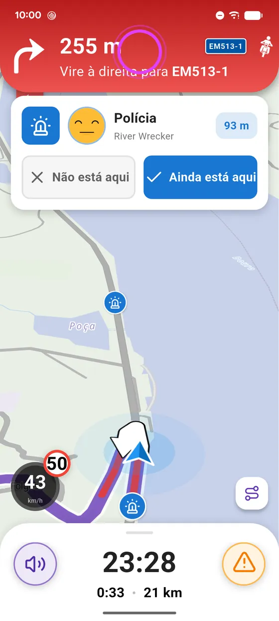 A próxima manobra