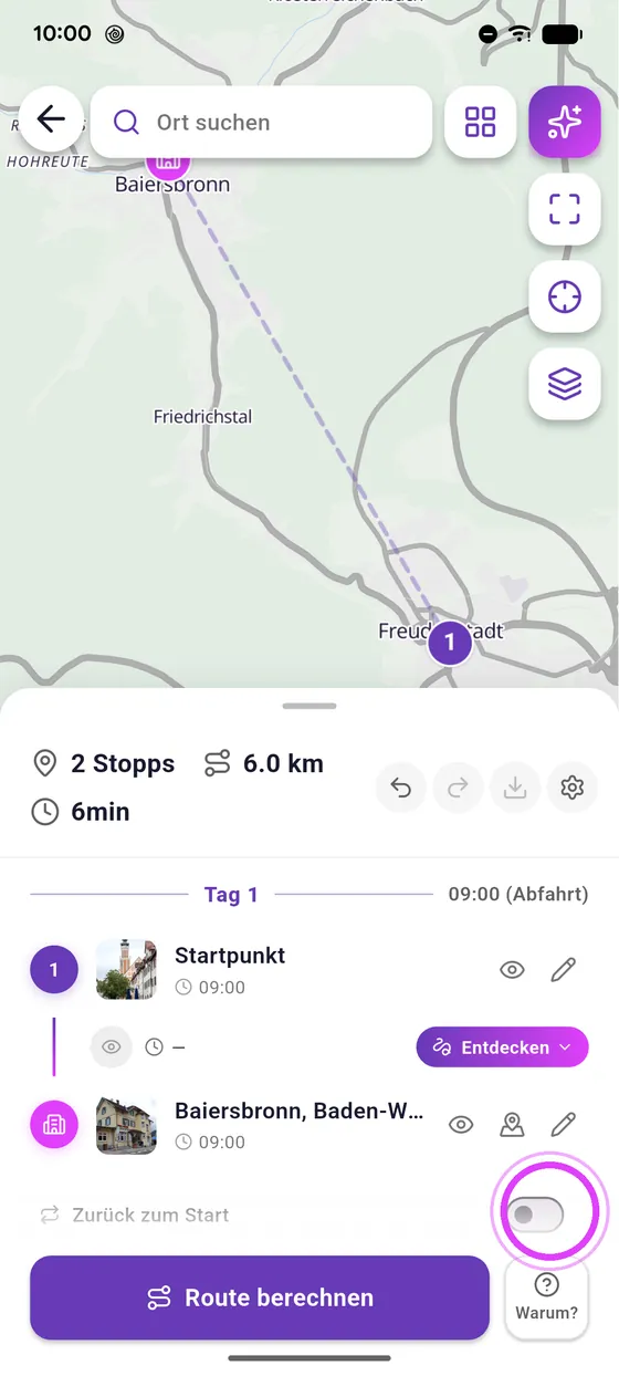Zurück zum Start
