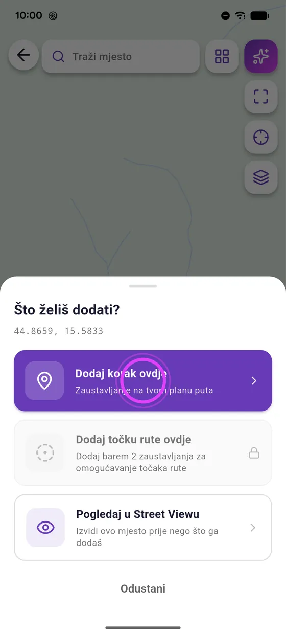Dugi pritisak na kartu