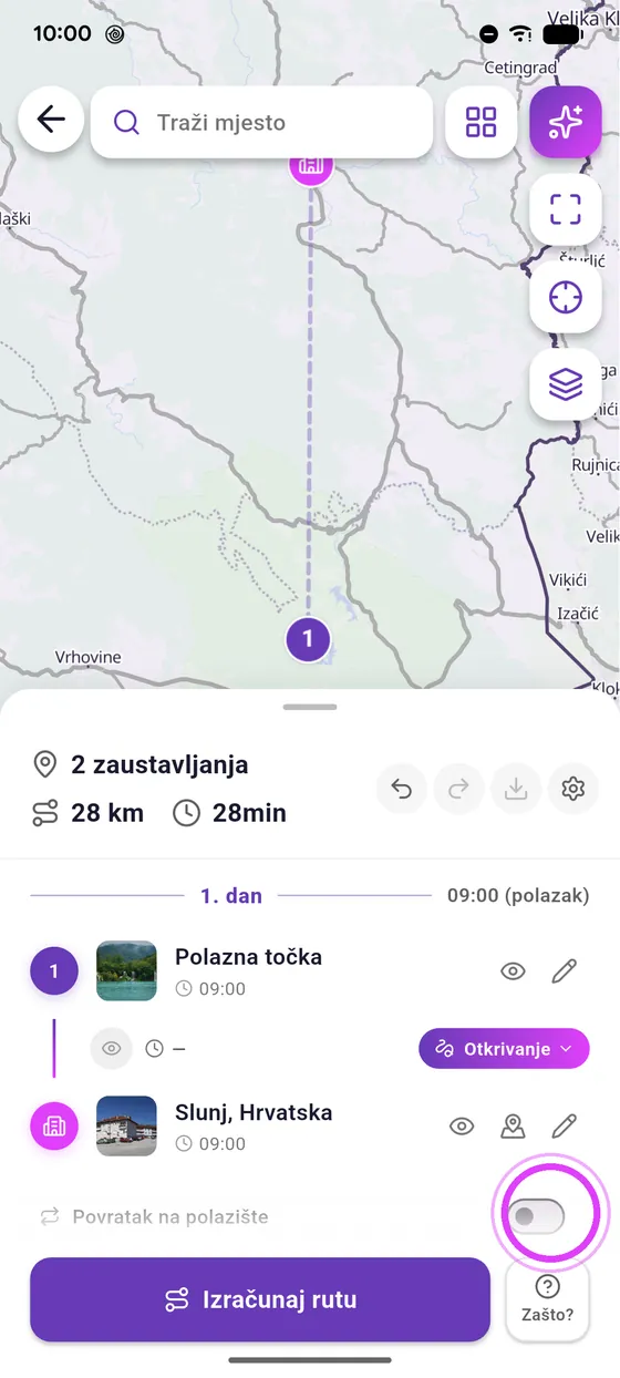Povratak na polazište