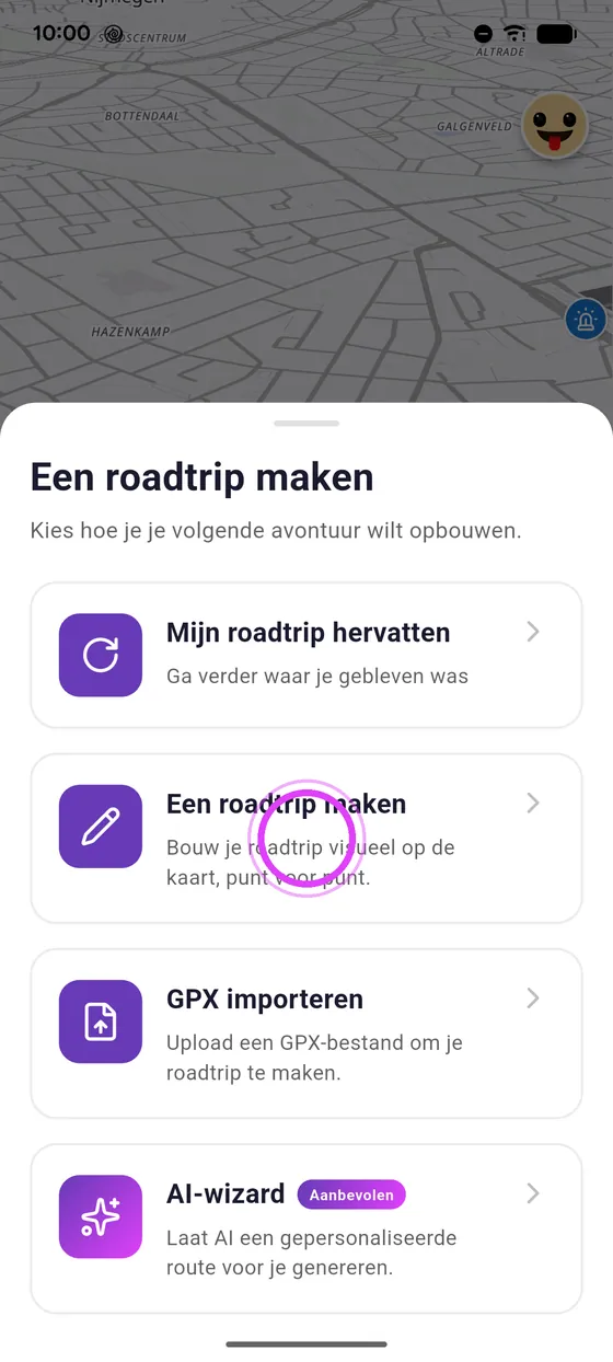 Open de editor