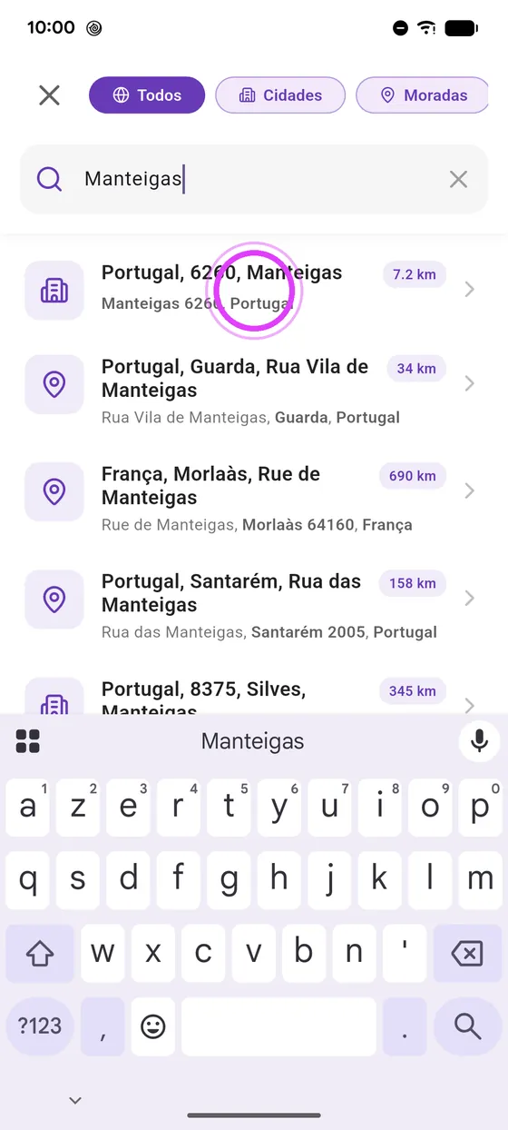 Procura uma etapa