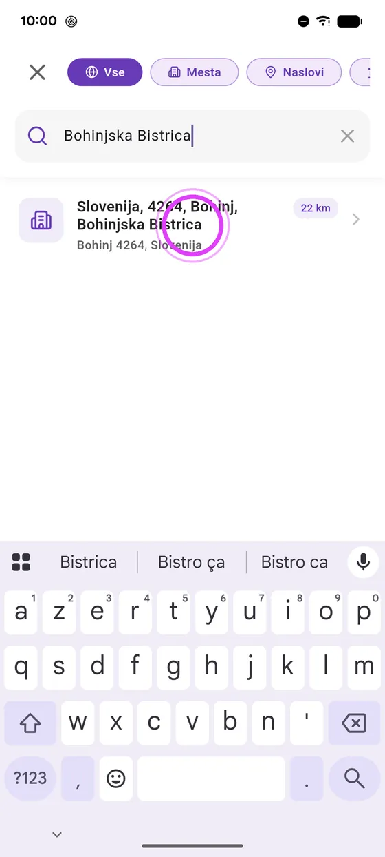 Poišči postanek
