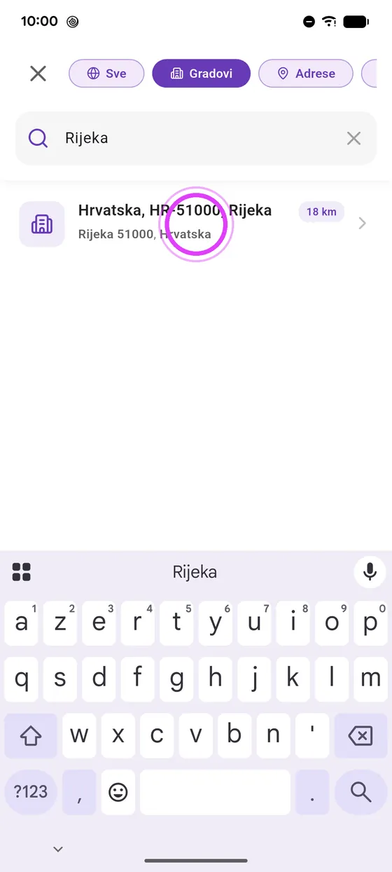Potraži mjesto