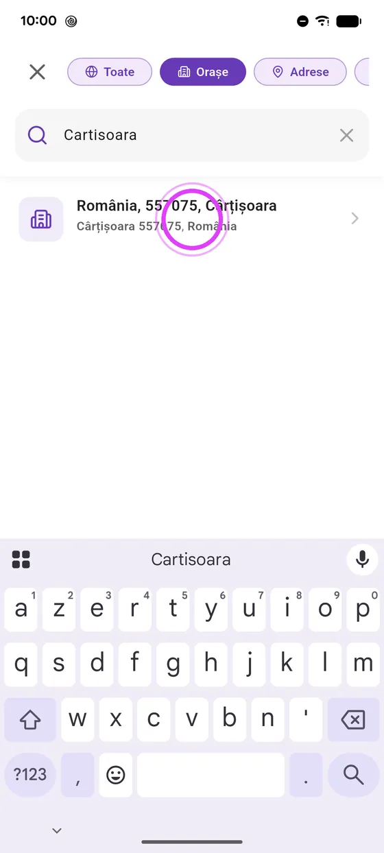 Caută locul