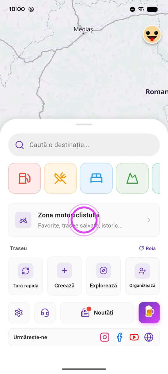 În Zona motociclistului