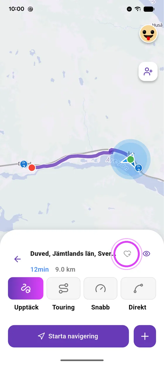 Tryck på hjärtat