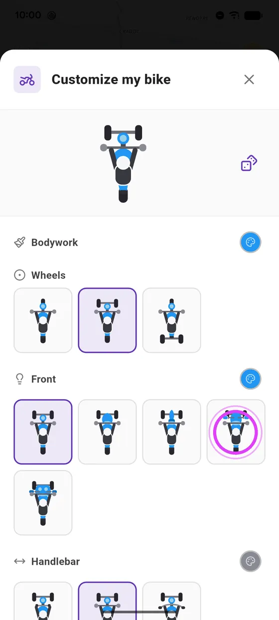 Customise your bike