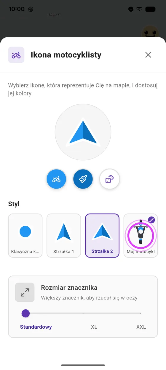 Wybierz Mój motocykl