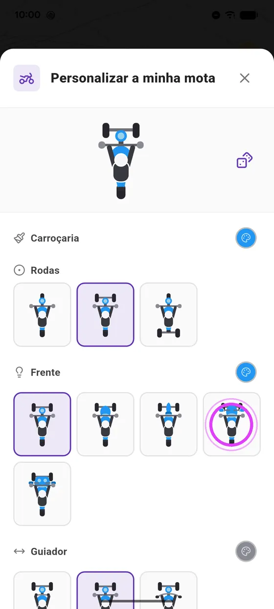 Personaliza a tua mota