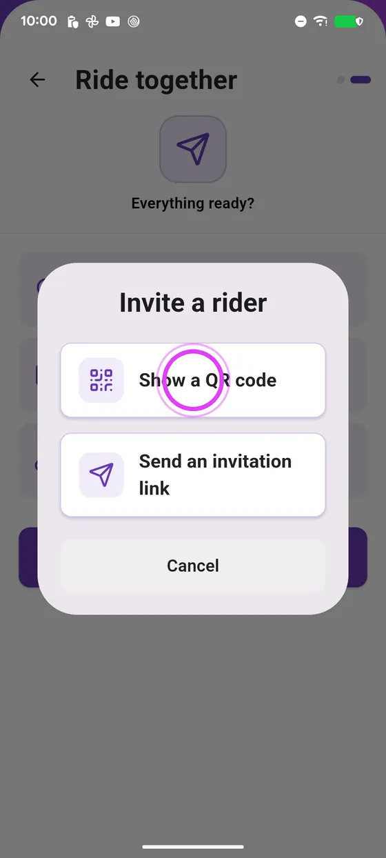Invite your friend