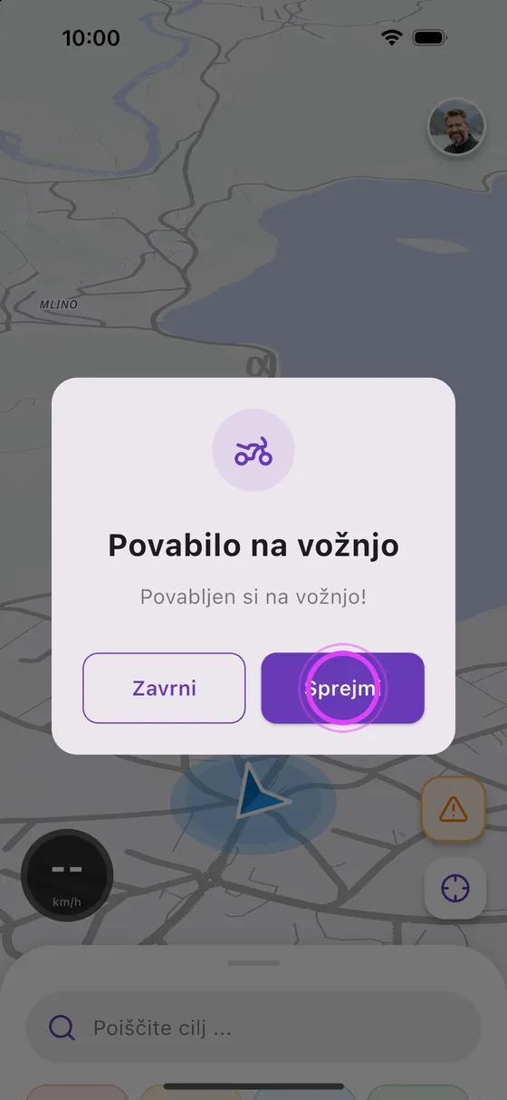 Sprejme