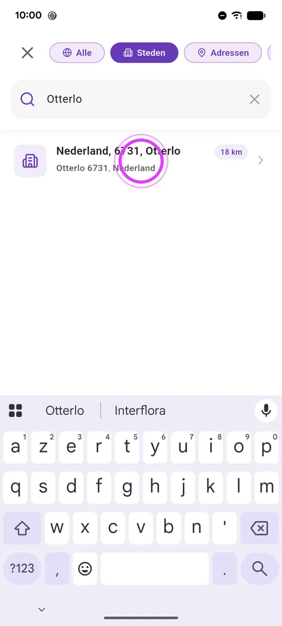 Kies je bestemming