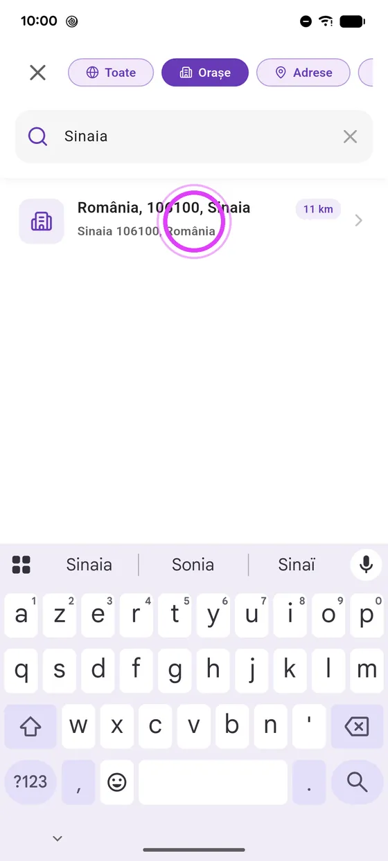 Alege destinația